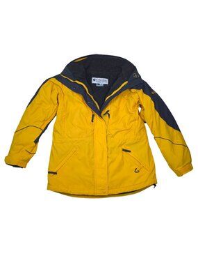 Columbia Interchange Core Ski Jacket Coat M Removable Liner Waterproof